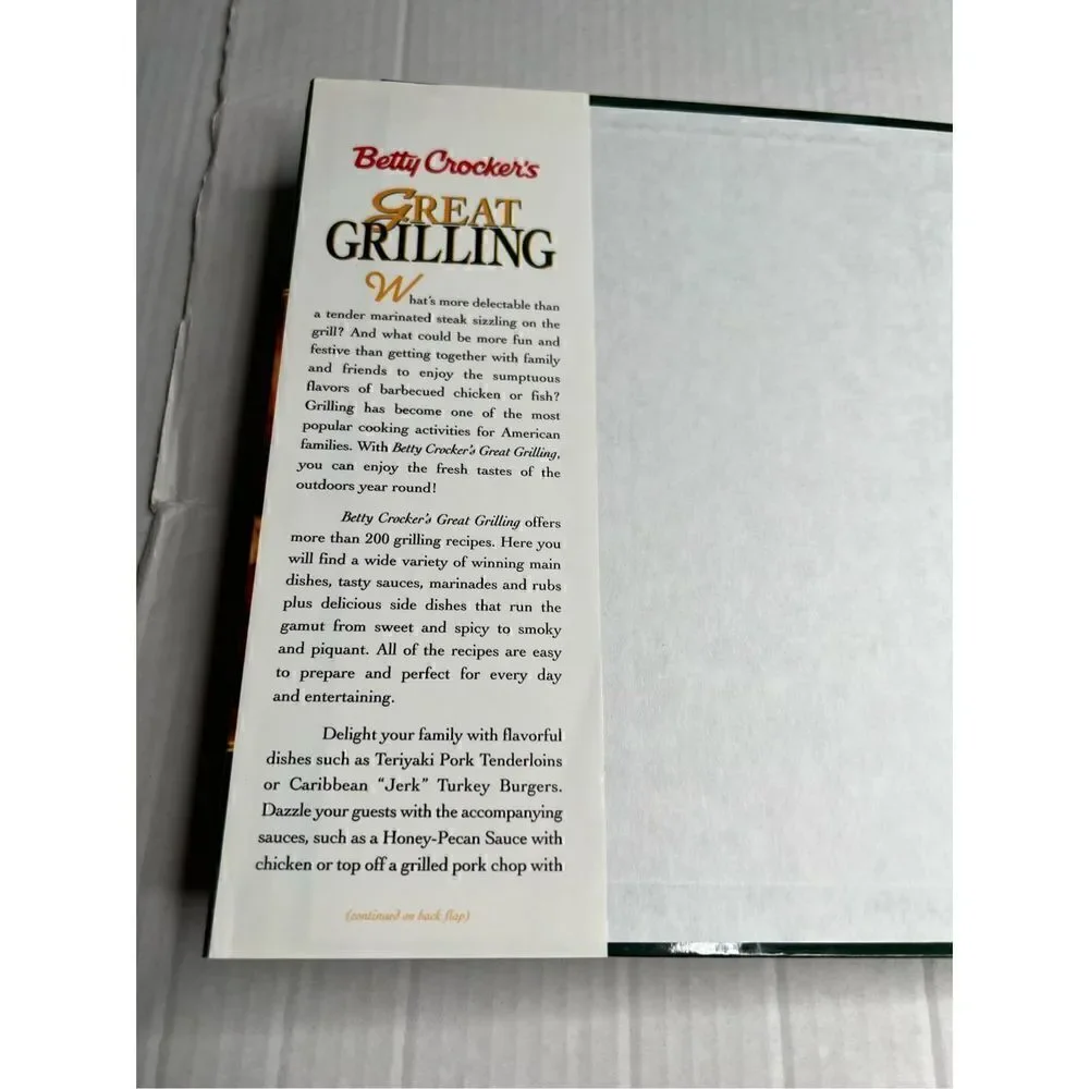 3/$15 or 5/$20 Betty Crocker’s Great Grilling hardback cookbook
